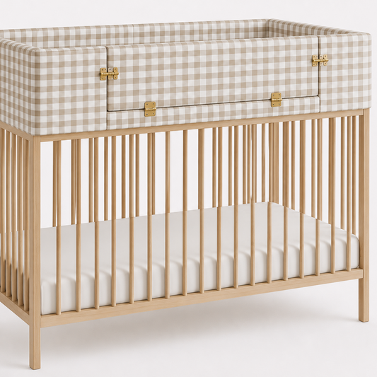 Barrera de Cuna Bared's Cuadrillé Beige